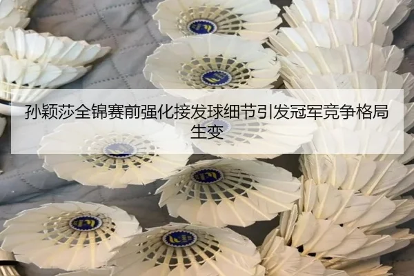 孙颖莎全锦赛前强化接发球细节引发冠军竞争格局生变 - yaxin